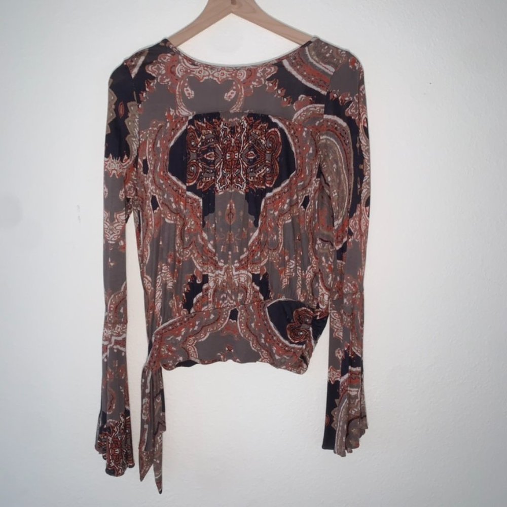 Free People Fiona Wrap Top - Picture 5 of 5